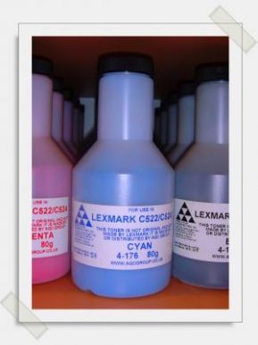 > toner Lexmark C522/ C524 (CYAN)