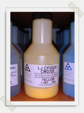 > toner hp CP 2025/ CM 2320 CHEMICAL (YELLOW) photo quality